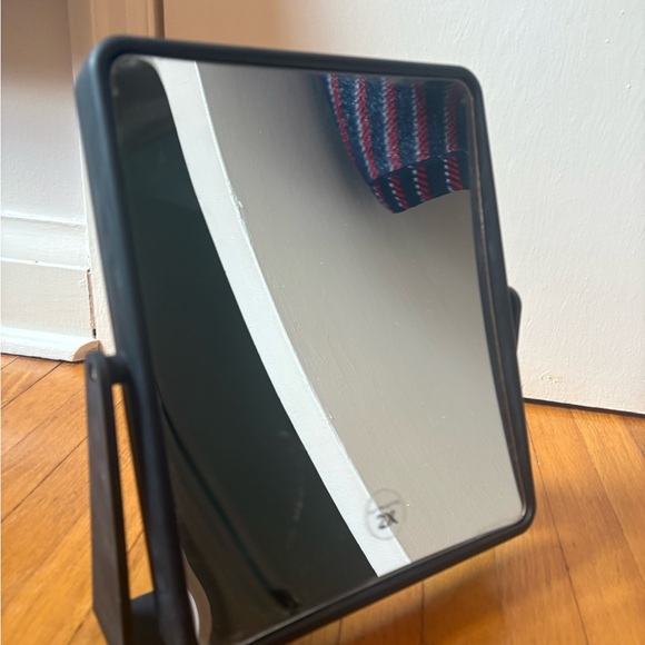 Black Rectangular Tabletop Mirror - Picture 2 of 2